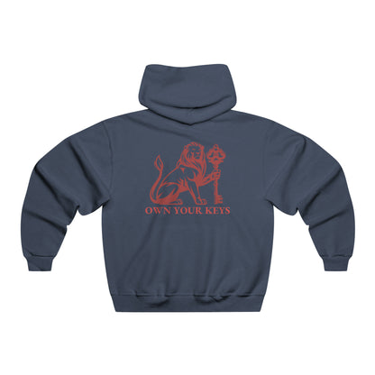 OWN YOUR KEYS HOODIE (RED LOGO)